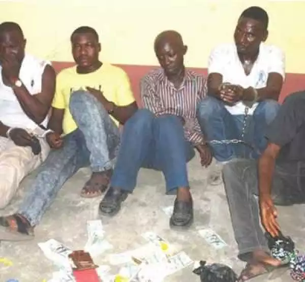 Photo: These Fraudsters Were Paid N40,000 For Week-Old Baby